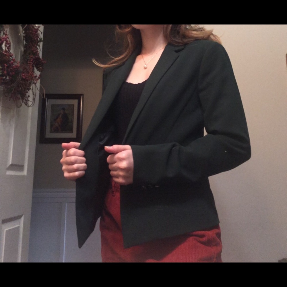 Forest Green Blazer